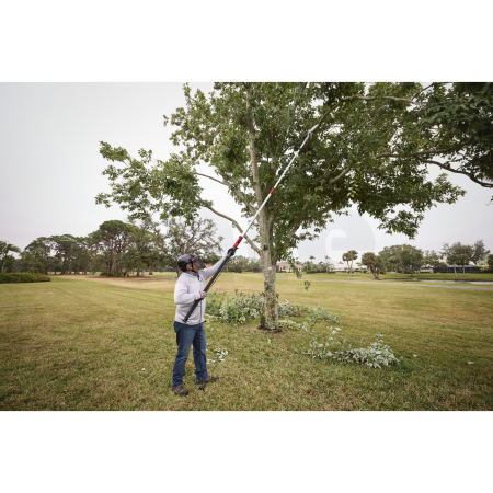MILWAUKEE Ruční zahnutá teleskopická pila POLE SAW 2v1, tyčová pila a nůžky na větve 4932498626
