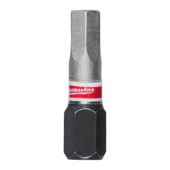 MILWAUKEE Šroubovací bity HEX 5 x 25 mm SHOCKWAVE Impact Duty (3 ks) 4932500381