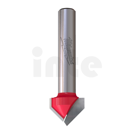 MILWAUKEE V-drážkovací fréza, stopka 8 mm, 16 / 52,8 mm – 1 ks 4932500953