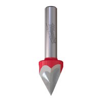 MILWAUKEE Fréza se stopkou 8 mm Laser Point, 12,7/57,2 mm – 1 ks 4932500960