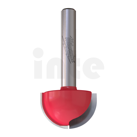 MILWAUKEE Žlábkovací fréza s rádiusem, upínání 8 mm, 30 / 70 mm – 1 ks 4932500974