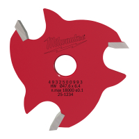 MILWAUKEE Drážkovací fréza 6,4 mm 4932500993