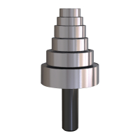 MILWAUKEE Sada ložisek pro nastavitelnou falcovací frézu – 8 ks 4932501000