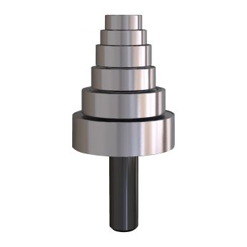 MILWAUKEE Sada ložisek pro nastavitelnou falcovací frézu – 8 ks 4932501000