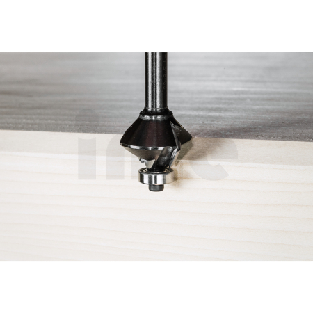 MILWAUKEE Fréza pro srážení hran s tvrdokovovými břity se stopkou 8 mm, (HW), 29/60 mm – 1 ks 4932501008