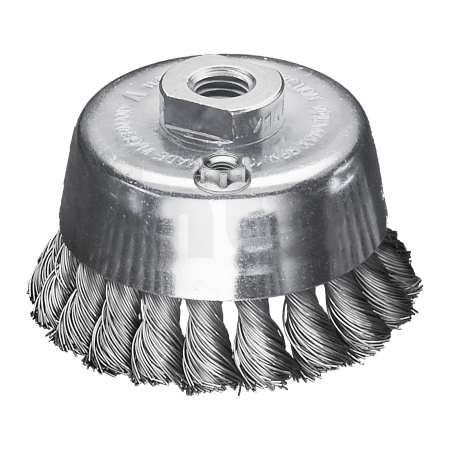 MILWAUKEE Hrnkový kartáč M14 90×20 mm, ocelový, splétaný drát 0,5 mm – 1 ks 4932501737