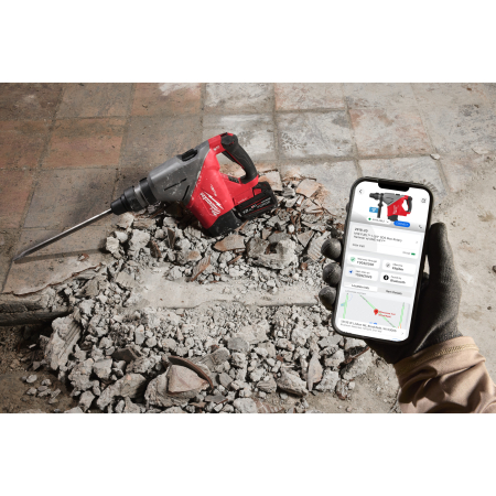 MILWAUKEE M18 FHACO745-0C M18 FUEL 45 mm vrtací a bourací kladivo SDS-Max s technologií ONE-KEY 4933493445