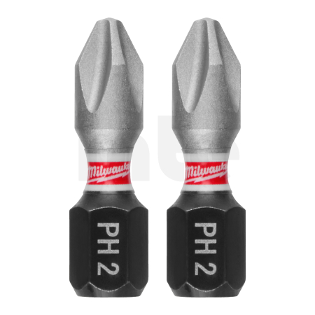 MILWAUKEE Šroubovací bity PH 2 x 25 mm SHOCKWAVE Impact Duty 3 ks 4932500353
