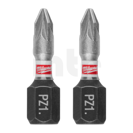 MILWAUKEE Šroubovací bity PZ1 x 25 mm SHOCKWAVE Impact Duty 3 ks 4932500355