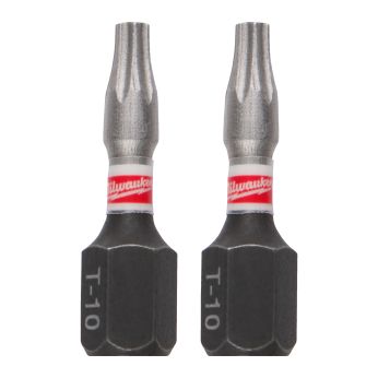 MILWAUKEE Šroubovací bity TX10 x 25 mm SHOCKWAVE Impact Duty - 3 ks 4932500361