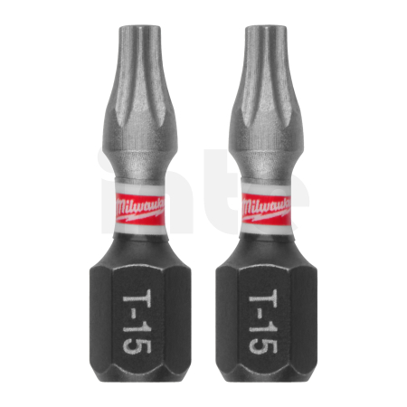 MILWAUKEE Šroubovací bit Shockwave Impact Duty TX15, 25mm, 3ks4932500362