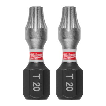 MILWAUKEE Šroubovací bit Shockwave Impact Duty TX20, 25mm, 3ks 4932500363