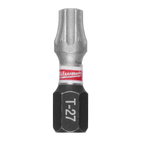 MILWAUKEE Šroubovací bit Shockwave Impact Duty TX27, 25mm, 3ks 4932500365
