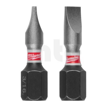 MILWAUKEE Šroubovací bity SL 1.2x6.5 x 25 mm SHOCKWAVE Impact Duty (3 ks) 4932500388
