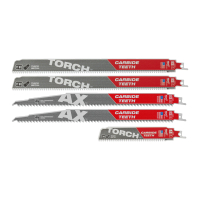 MILWAUKEE Sada demoličních pilových plátků SAWZALL s tvrdokovem (5 ks) 49472206