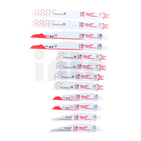 MILWAUKEE Sada pilových plátků SAWZALL (12 ks) 49472229