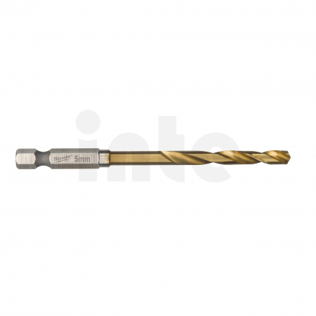 MILWAUKEE HSS-TiN Red Hex 5 mm - 1 ks 48894712