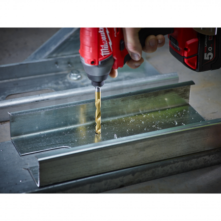 MILWAUKEE RED HEX - Shockwave HSS-TiN Drill Bits 48894721