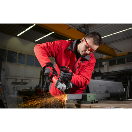 MILWAUKEE 1250 W úhlová bruska s odpružením AVS a posuvným spínačem 4933451218