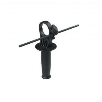 MILWAUKEE Boční držák s hloubkovým dorazem pro všechny vrtačky a příklepové vrtačky s krátkým krkem (13 mm) průměrem krku 43 mm.