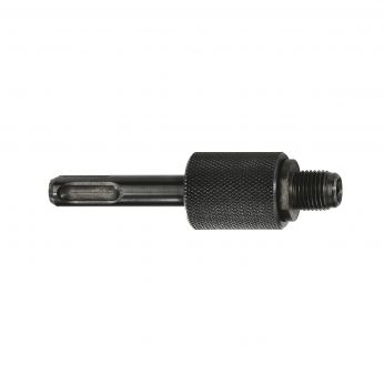 MILWAUKEE SDS-plus - 1/2″ x 20 UNF 1. Sklíčidlový adaptér s přímým uchycením vrtáku (¼″Hex) pro upevnění vrtacích korunek. Kryt