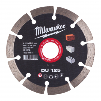 MILWAUKEE Diamantový kotouč  DU 125 x 22,2 mm 4932399522