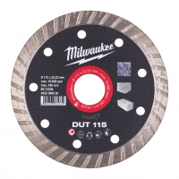 MILWAUKEE Diamantový kotouč  DUT 115  x 22,2 mm 4932399526