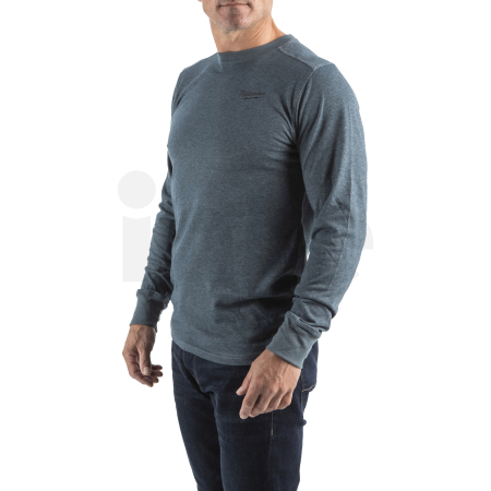 MILWAUKEE Hybridní triko s dlouhým rukávem modré 4932492995