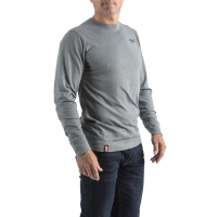 MILWAUKEE Hybridní triko s dlouhým rukávem šedé 4932492991