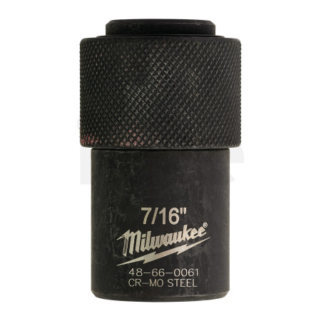 MILWAUKEE Adaptér: z ½″ čtvercového na 7/16″ 11mm šestihran. Pro 7/16″ hadovité a příklepové vrtáky 48660061