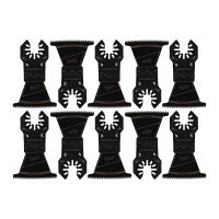 MILWAUKEE Extra široké přesné trojitě broušené nože PRO-CURVE pro řezání čistého dřeva, sádrokartonu a PVC 3C 64mm 10ks 48851159