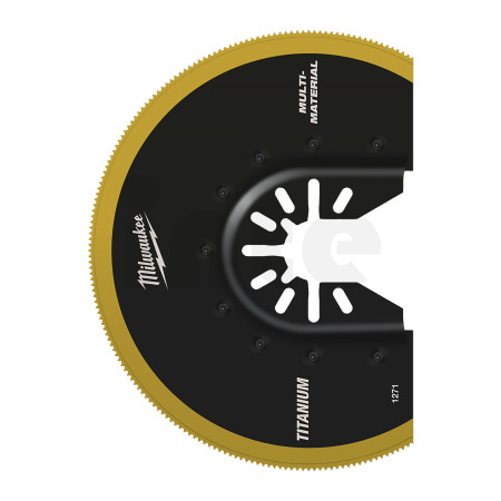 MILWAUKEE OPEN-LOK Bimetalový segmentový nůž pro řezání dřeva, měkkých kovů, šroubů, hřebíků, PVC a sádrokartonu, 90 mm, 4885127