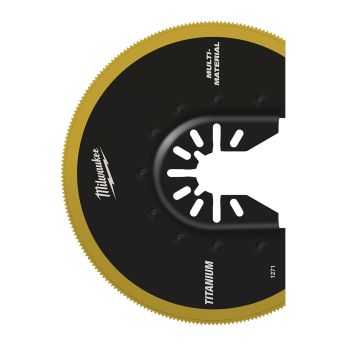 MILWAUKEE OPEN-LOK Bimetalový segmentový nůž pro řezání dřeva, měkkých kovů, šroubů, hřebíků, PVC a sádrokartonu, 90 mm, 4885127