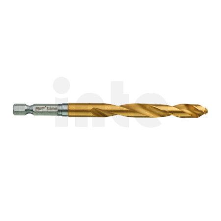 MILWAUKEE Vrtáky do kovu RED HEX - SHOCKWAVE HSS-G TiN, 8.5 mm - 1 ks 48894720
