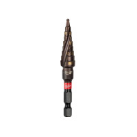 MILWAUKEE Stupňovité vrtáky SHOCKWAVE IMPACT DUTY 4 – 12 mm / 1″ 48899261