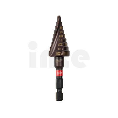 MILWAUKEE Stupňovité vrtáky SHOCKWAVE IMPACT DUTY 4 – 20 mm 48899263