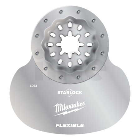 MILWAUKEE Flexibilní řezák/škrabka na silikonové a měkké materiály pro utěsnění oken 48906063
