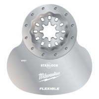 MILWAUKEE Flexibilní řezák/škrabka na silikonové a měkké materiály pro utěsnění oken 48906063