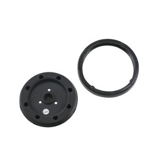 MILWAUKEE Podkladová deska ⌀ 150 mm, 6 otvorů. V sadě s náhradním gumovým prstencem 4932430145