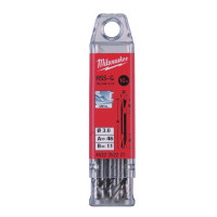 MILWAUKEE Vrtáky do kovu HSS-G oboustranné 3 x 11 - 10 ks 4932352223