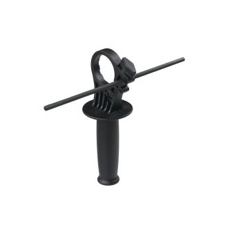 MILWAUKEE Boční držák s hloubkovým dorazem pro všechny vrtačky a příklepové vrtačky s krátkým krkem (13 mm) průměrem krku 43 mm.