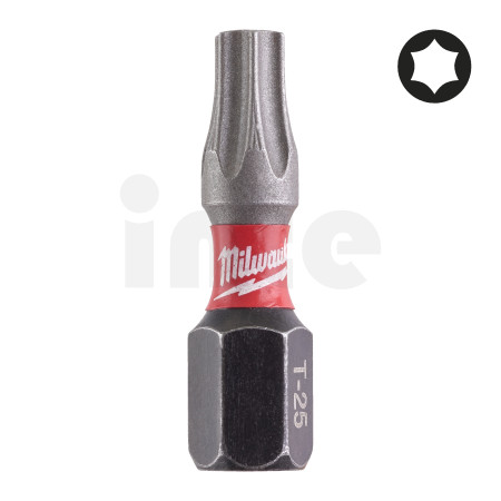 MILWAUKEE Šroubovací bity ShW TX25 25mm, 25ks, 4932430880