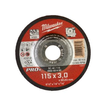 MILWAUKEE Řezný kotouč CutWSC 42/115X3 PRO+ 4932451495