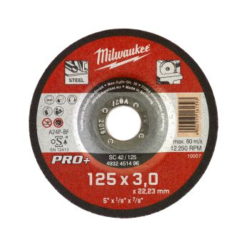 MILWAUKEE Řezný kotouč CutWSC 42/125X3 PRO+ 4932451496