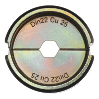 MILWAUKEE Krimpovací čelisti DIN22 Cu 25 4932451745