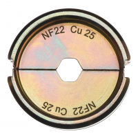 MILWAUKEE Krimpovací čelisti NF22 Cu 25 4932451734