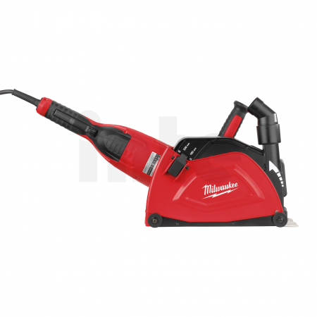MILWAUKEE Ochrana proti prachu pro řezání - DEC 230  k Ø 180 - 230 mm AG 22, nastavení hloubky klíče od 5 - 60 mm. Řezací vodítk