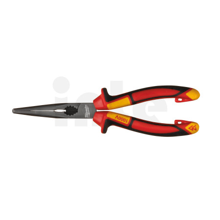 MILWAUKEE VDE dlouhé zakulacené kleště  45° 205mm 4932464565