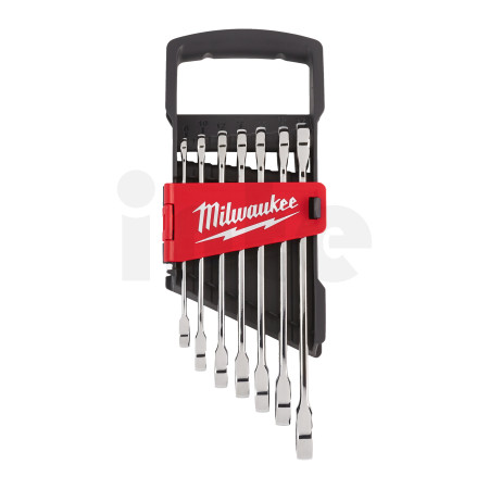 MILWAUKEE MAX BITE™ sada kombinovaných ráčnových klíčů  s metrickými mírami (7 ks) 4932464993
