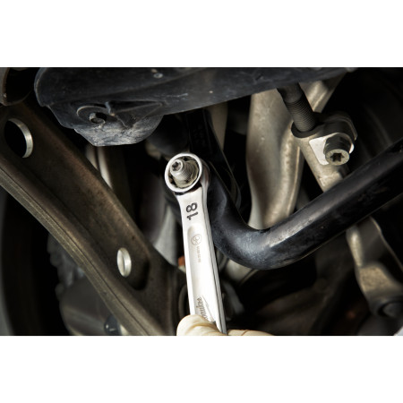 MILWAUKEE MAX BITE™ sada kombinovaných ráčnových klíčů  s metrickými mírami (15 ks) 4932464994
